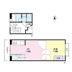 サブリナハウスの物件間取画像